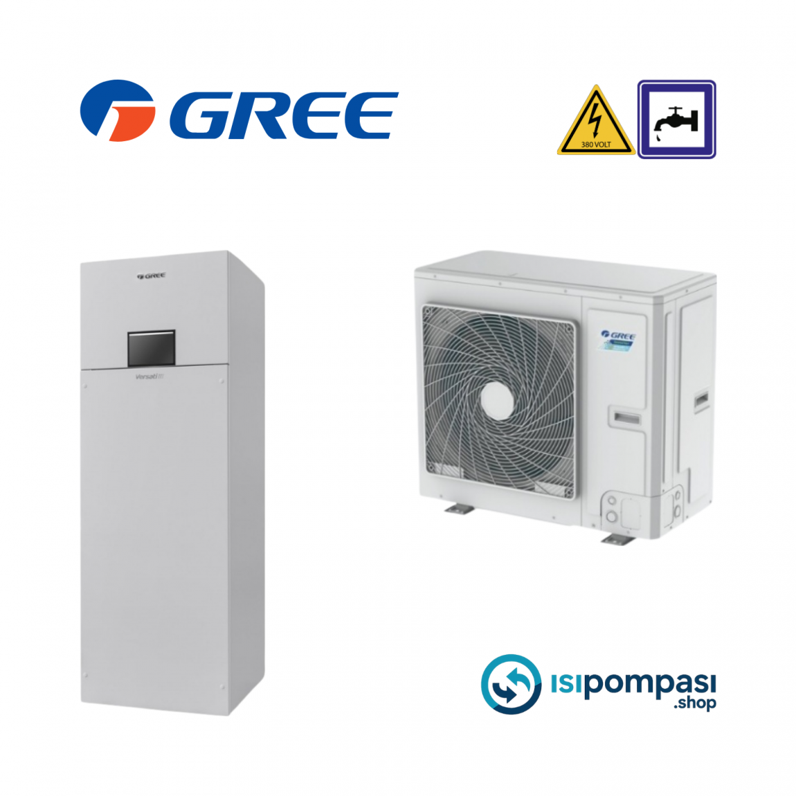 Gree VersatiIII Boylerli 380V