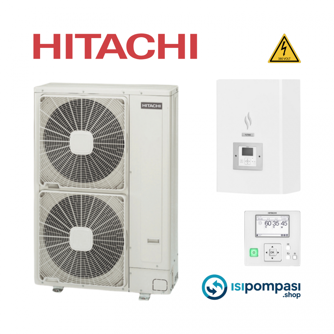 Hitachi Yutaki S 380V Hitachi Yutaki S 380V