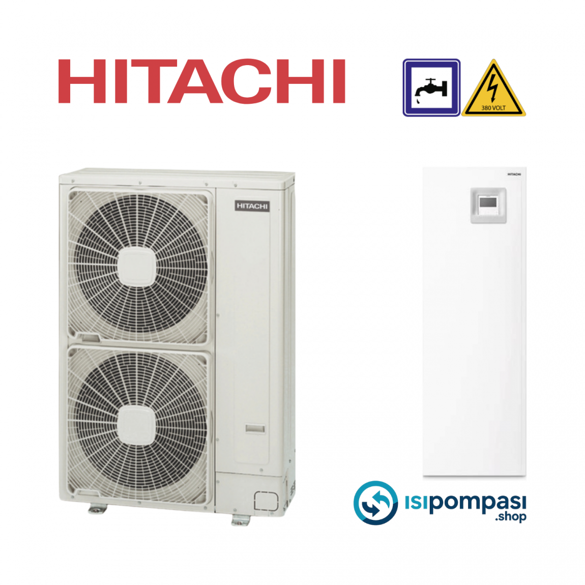 Hitachi Yutaki S80 380V